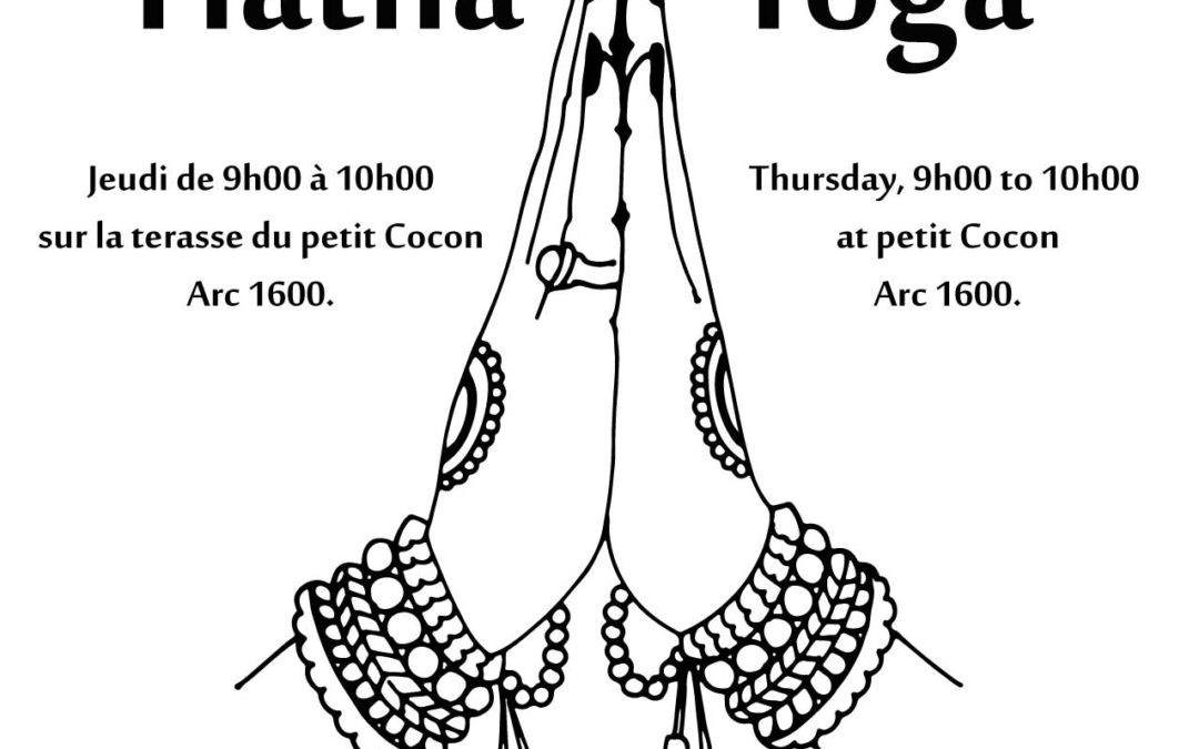 Séances de Hatha Yoga au Petit Cocon à Arcs 1600